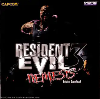 Обложка альбома Масами Уэда и Саори Маэда «Biohazard 3: Last Escape Original Soundtrack» (1999)