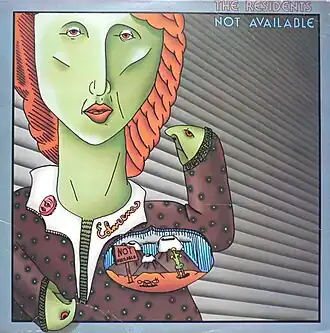 Обложка альбома The Residents «Not Available» (1978)