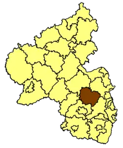 Доннерсберг на карте