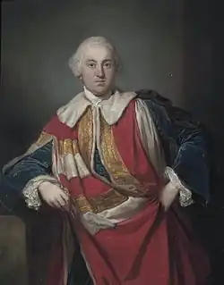 Ричард Эджкамб, 2-й барон Эджкамб, портрет Джошуа Рейнольдса