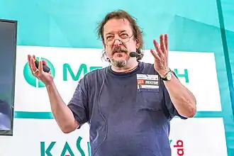 Ричард на «ГикПикнике» в Санкт-Петербурге, июнь 2017