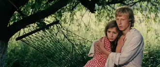 Кадр из фильма: Андрюс Шатас и Люка Каминскайте