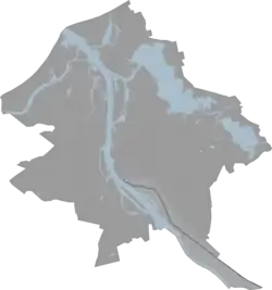 На карте Риги