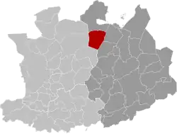 Расположение муниципалитета на карте провинции