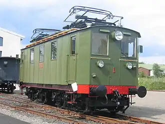 Первый электровоз серии в Норвежском железнодорожном музее