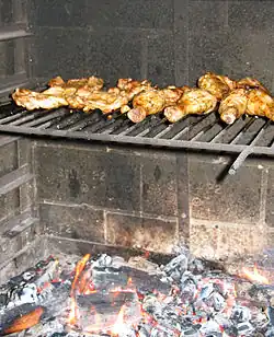 Обжаривание курицы