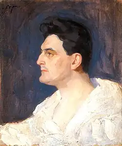 Портрет актёра Роберта Адельгейма, 1912