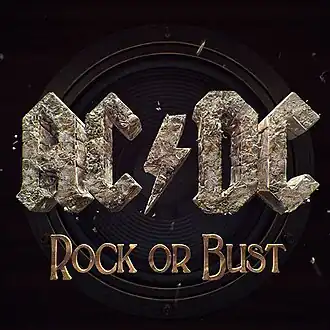 Обложка альбома AC/DC «Rock or Bust» (2014)