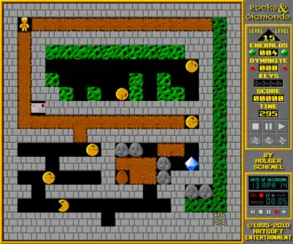 Уровень 15 из стандартного набора Niko Bohm's Tutorial