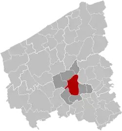 Расположение муниципалитета на карте провинции