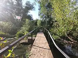 Мостик через речку Лбовка