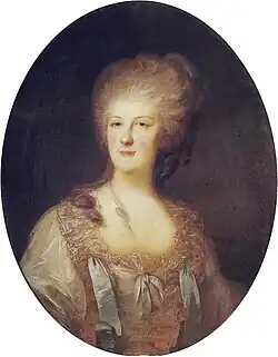 Портрет работы Ф. С. Рокотова