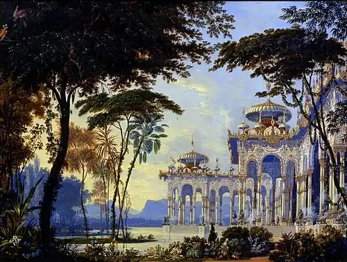 Декорации к опере Руслан и Людмила