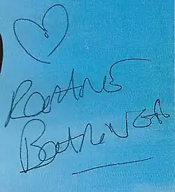 Изображение автографа