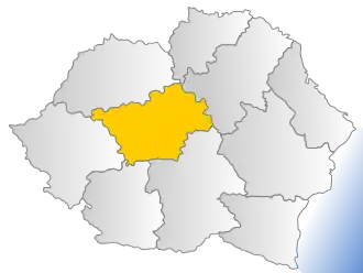 Муреш на карте