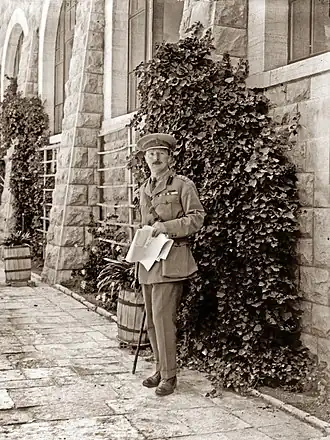 Сэр Рональд Сторрз, Иерусалим, 1920.