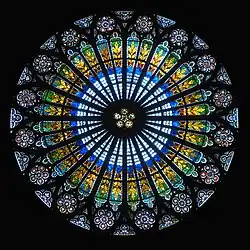 Роза собора в Страсбурге