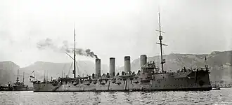 Крейсер в 1914 году