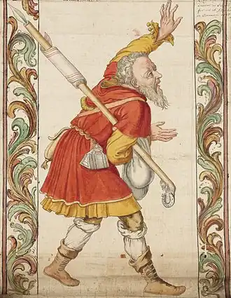 предположительный портрет Джорджа Рипли на одном из «Свитков Рипли»