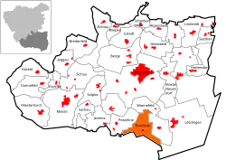 Роксфёрде на карте городского округа