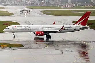 Boeing 757 Royal Flight