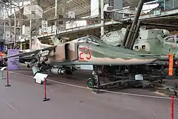 Royal Military Museum, Brussels - Mikoyan-Gurevich MiG-23 Flogger (11448898495)