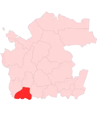 Коношский район на карте