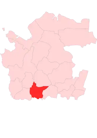 Вельский муниципальный район на карте