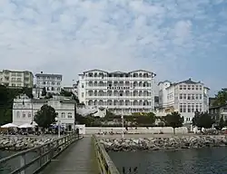 Гостиницы на пляжной променаде