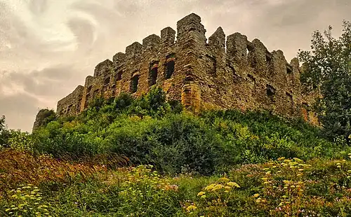 Вид у подножия башни