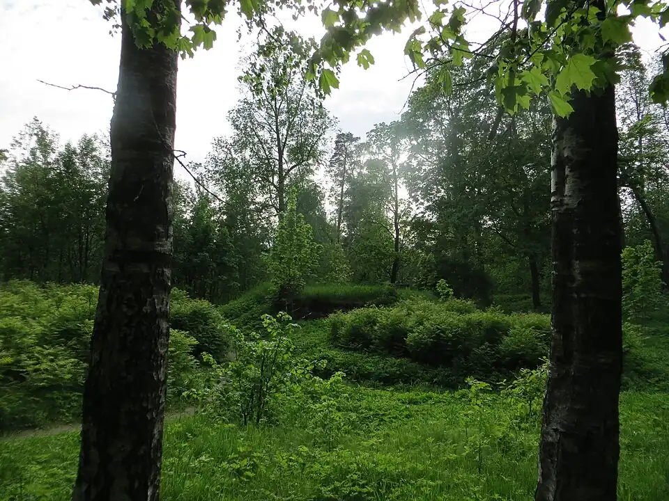 Верхний бассейн водопровода усадебного дома Всеволожских