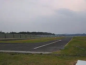 Взлётно-посадочная полоса с торца