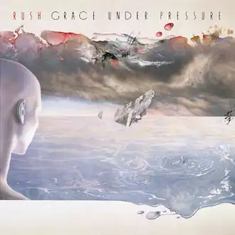 Обложка альбома Rush «Grace Under Pressure» (1984)