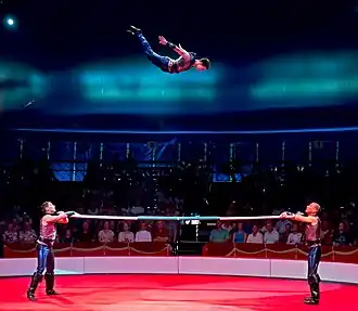 "Двойной бланш" в номере Русская палка