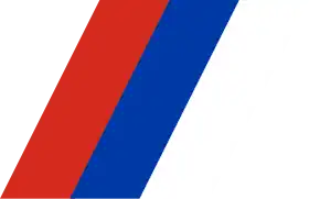 Бортовой отличительный знак кораблей, катеров и судов пограничных органов с 1993 года.