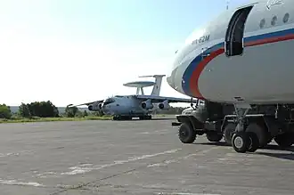 Самолёт А-50У (RF-50608) в 2011 году