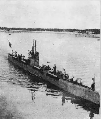 «Угорь» в 1917 году