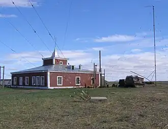 Маяк на косе Русская Кошка