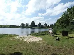Место для купания на озере Руусмяэ