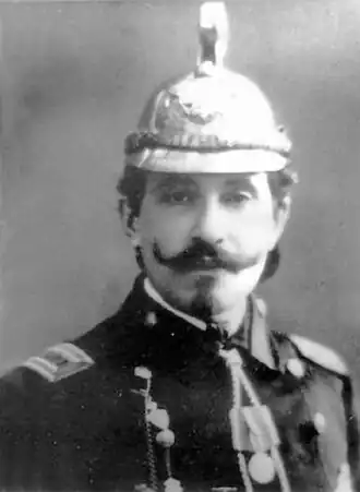 Григорий Миранский в пожарной форме