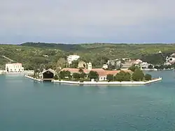 Военно-морской склад и пристань для килевания на Илья-Пинто