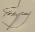 Изображение автографа