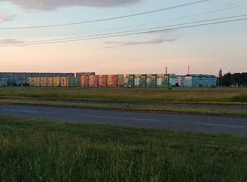 Вид на 4-й микрорайон