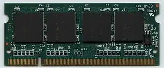 SODIMM, 256 Мб, BGA-чипы