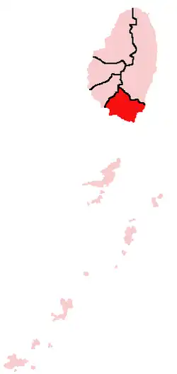 Приход Сент-Джордж на карте