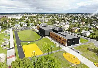 Сааремааская гимназия, улица Вяльяку 8