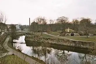 Остров Ваубан с памятником Мишелю Нею