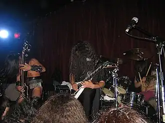 Выступление Sabbat в Бруклине, 2005