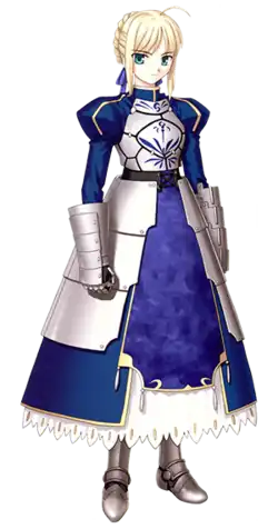 Внешность персонажа в визуальном романе Fate/stay night