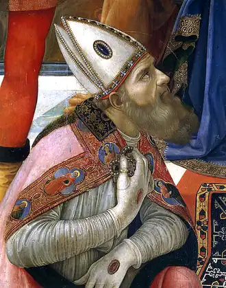 Святой Юст.  (Доменико Гирландайо; 1484 год)